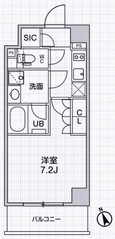 シーズンフラッツ本所吾妻橋 間取り