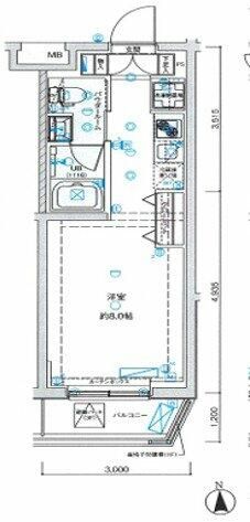 ＧＥＮＯＶＩＡ東向島Ⅲｓｋｙｇａｒｄｅｎ 間取り