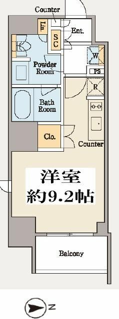 クレストコート木場 間取り