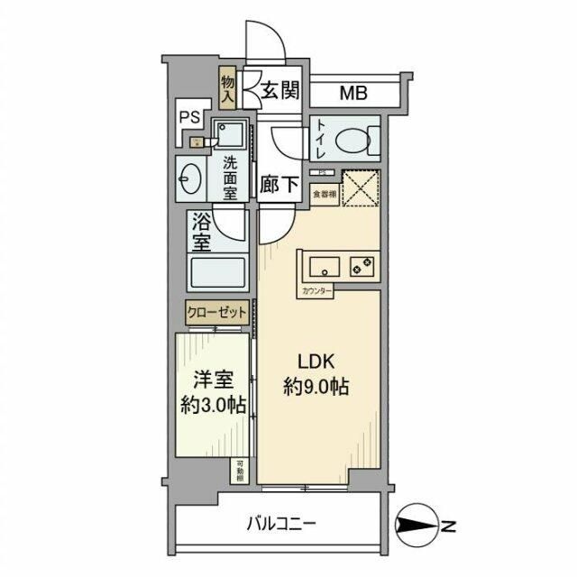 グローリオ　コンフォート東京菊川 間取り