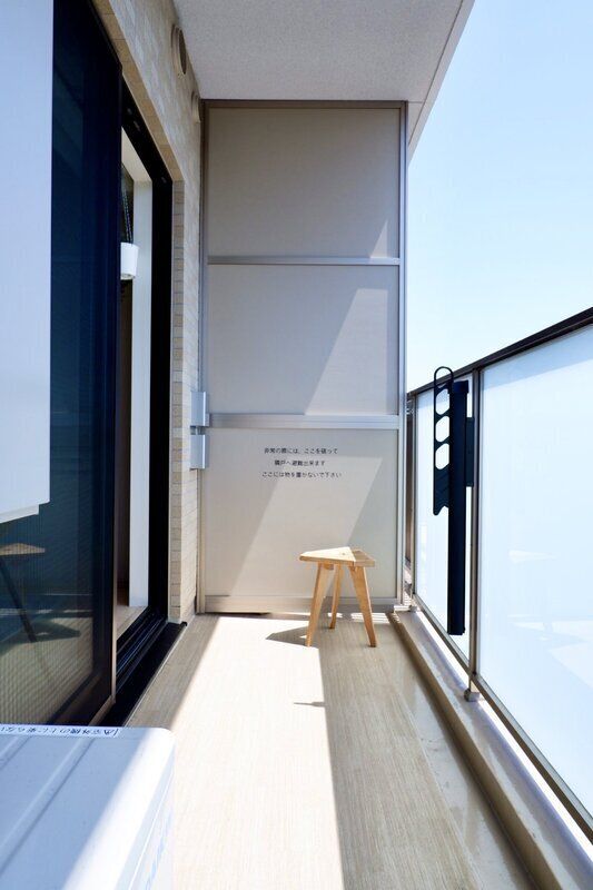 ONE ROOF RESIDENCE KIBA EAST ベランダ