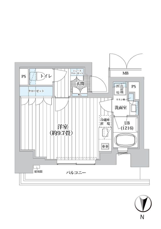 ライオンズフォーシア清澄白河 間取り