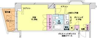 ＨＦ八丁堀レジデンスⅡ 間取り