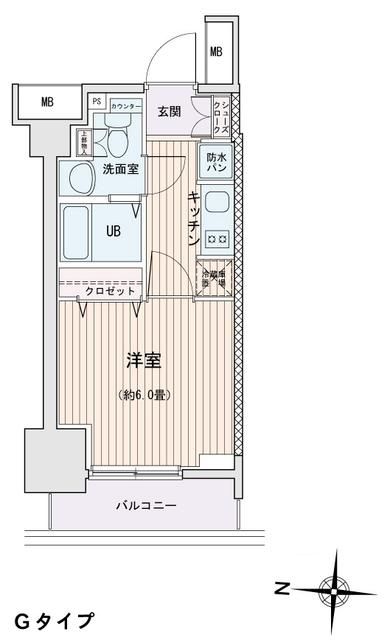 エスティメゾン錦糸町Ⅱ 間取り