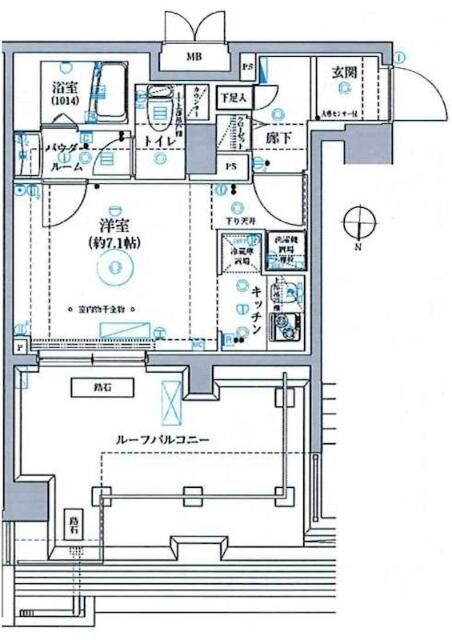 グランヴァン深川木場 間取り