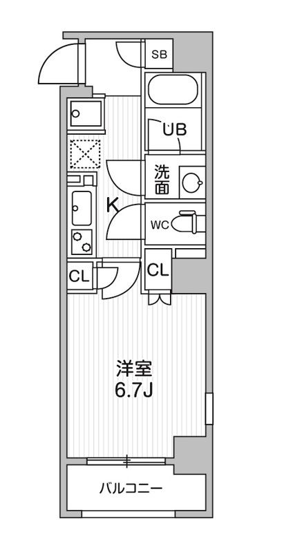 オーキッドレジデンス東日本橋 間取り