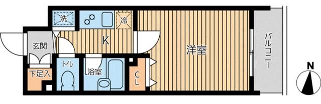 ＣＩＴＹ　ＳＰＩＲＥ　両国 間取り