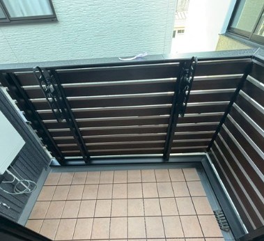 ホワイトメゾン ベランダ