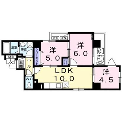 Ｌ　ｐｌａｇｅ 間取り