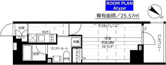 グランドコンシェルジュ日本橋 間取り