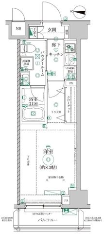 レアライズ清澄白河 間取り