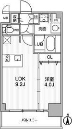 ディームス東陽町Ⅱ 間取り