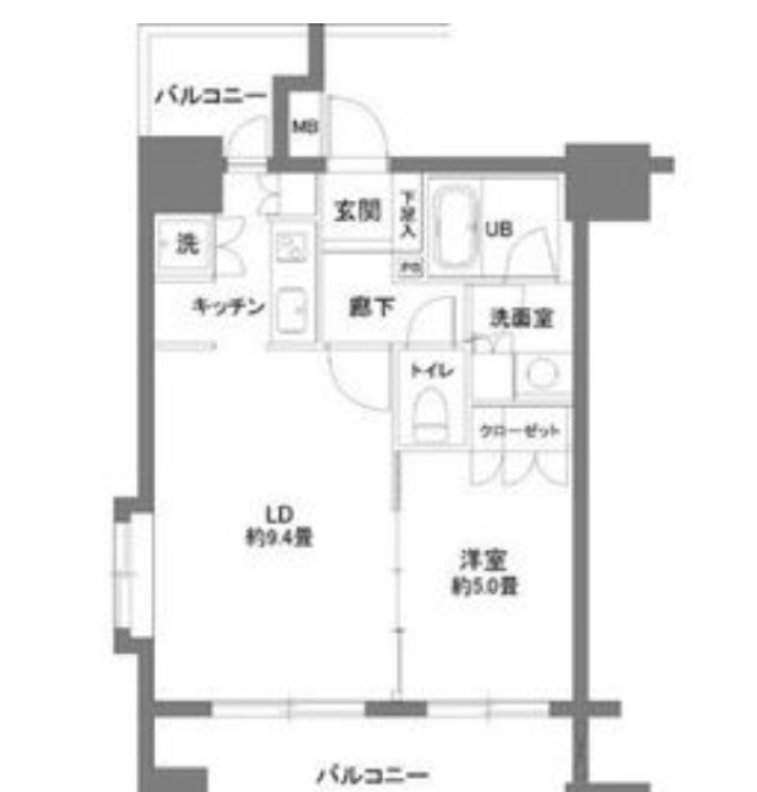 カスタリア森下 間取り