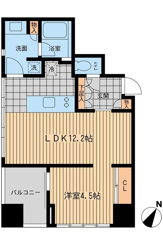 ウィルテラス勝どき 間取り
