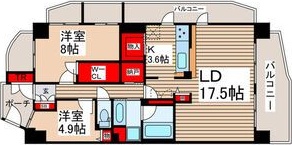 ビー・シティ ベイウィング棟(1101) 間取り