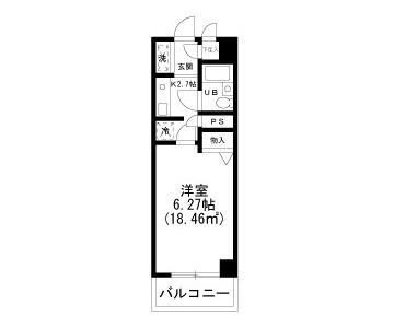 Ｊ－フラッツ錦糸町 間取り