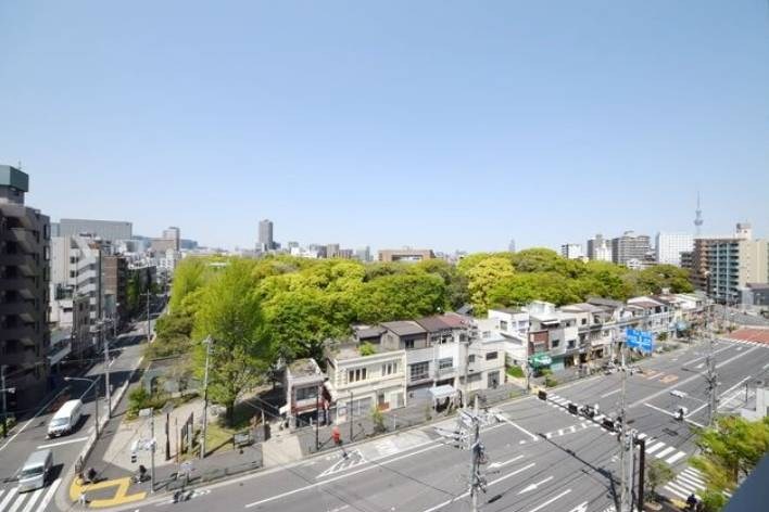 クレストコート清澄庭園 ベランダ