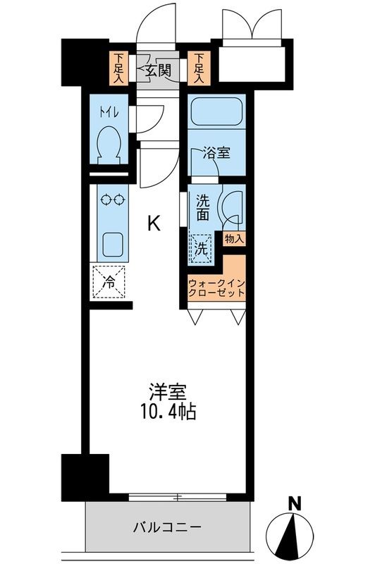レジデンス両国駅前 間取り
