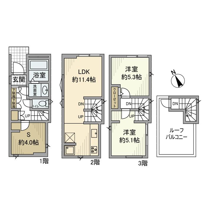 永代戸建 間取り