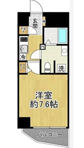 Ｌａｖｉｌｉｏ　錦糸町　Ｂｅｌｌｇｒａｄｅ 間取り