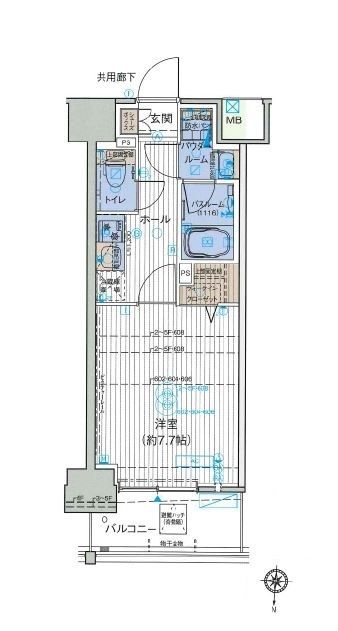 オーキッドレジデンス森下 間取り