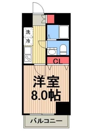 メイクスデザイン門前仲町リバープレイス 間取り