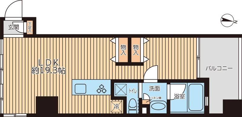 プライマルフロント錦糸町 間取り