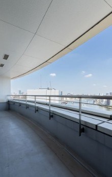 浜町ハイツ ベランダ