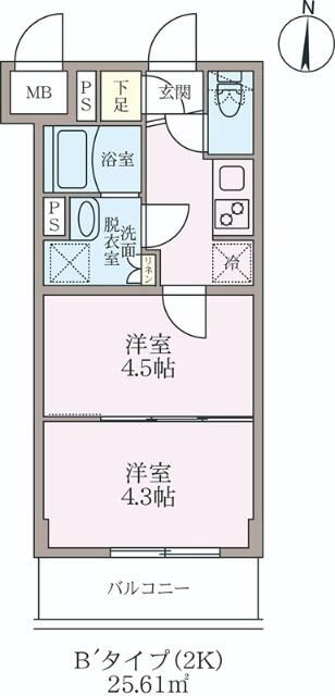 ラヴィエール住吉駅前 間取り