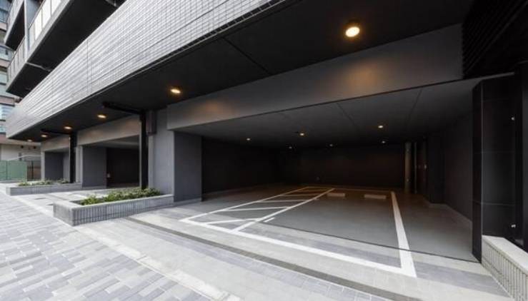 アジュールテラス住吉 駐車場