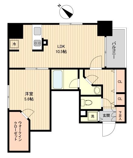 ラクラス月島 間取り