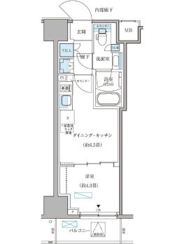 パークアクシス住吉ガーデンスクエア 間取り