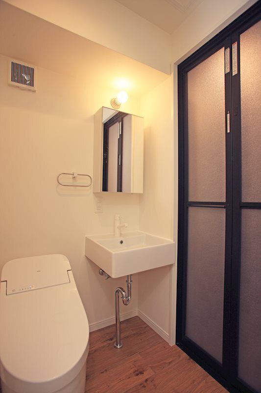 TOYO-ICHI APARTMENT. 洗面所