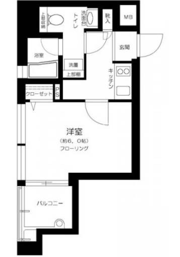 プレール・ドゥーク銀座東 間取り