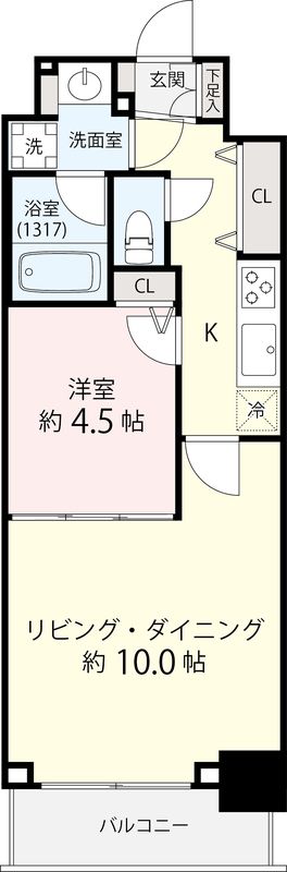 ミェーレ日本橋 間取り
