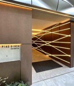 ピアース銀座レジデンス エントランス
