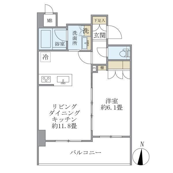 レクシード両国駅前 間取り