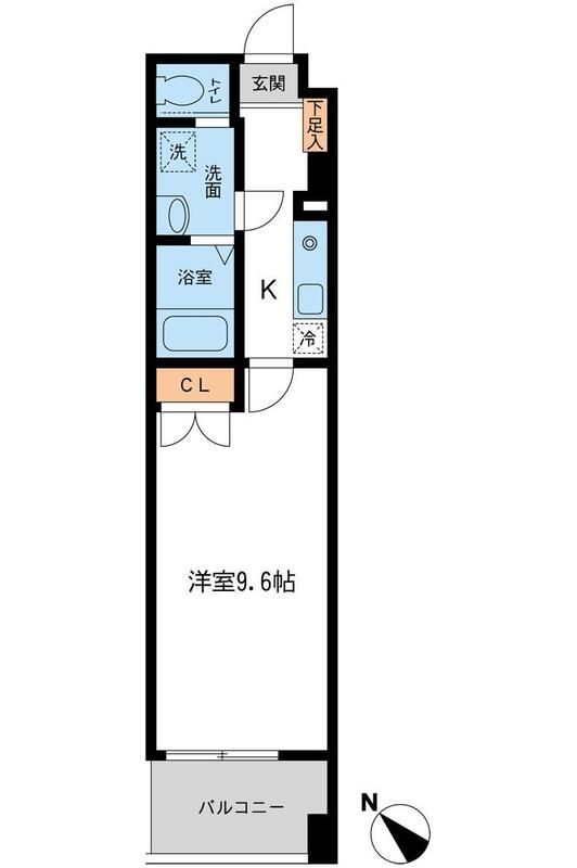 フィオーレ月島 間取り