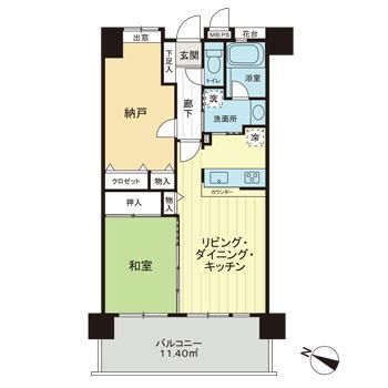 ライオンズマンション勝どき 間取り