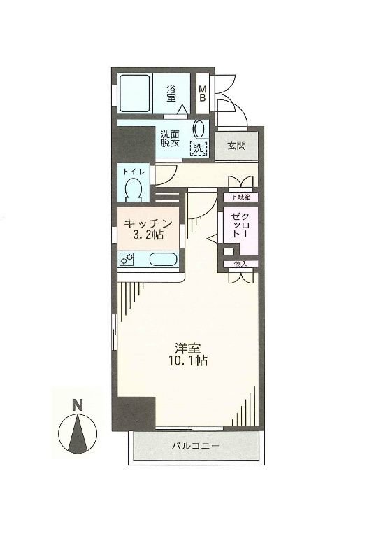 コンフォート両国 間取り