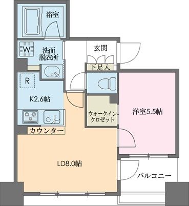 ドゥーエ新川 間取り