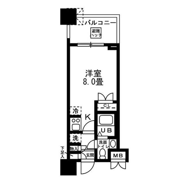 レジディア錦糸町 間取り