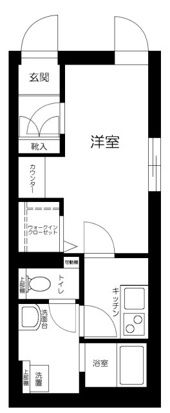 フェリデンシア住吉 間取り