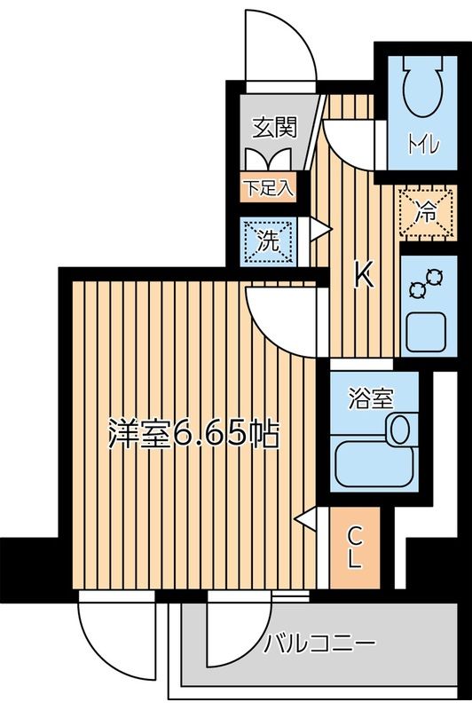 ＣＩＴＹ ＳＰＩＲＥ 新富町 間取り