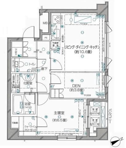 ピアース東京Grace Tower 間取り