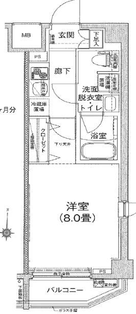 アイルキャナルシティ深川 間取り