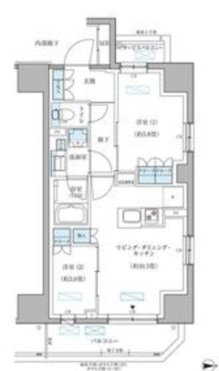 パークアクシス住吉ガーデンスクエア 間取り