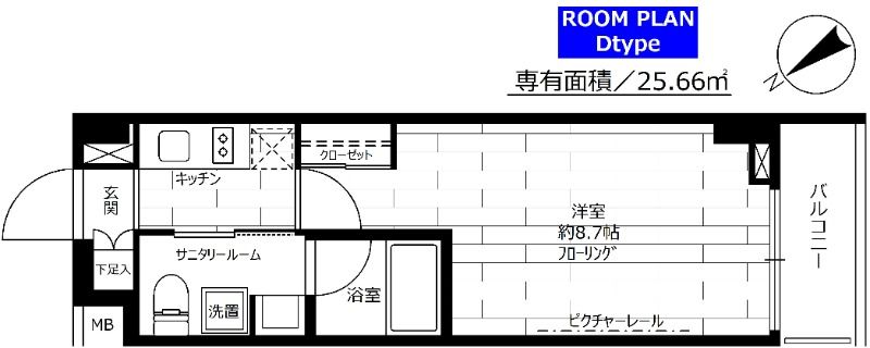 ステージグランデ茅場町 間取り