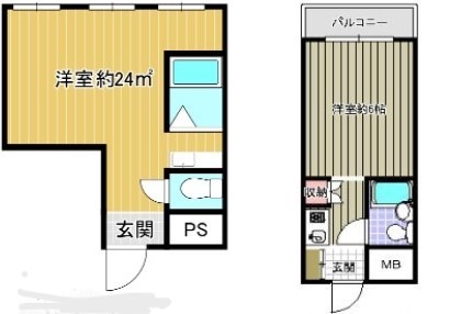 パイン北野田 間取り
