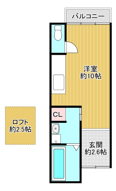 ひまわりハウス南野田 間取り